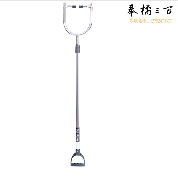 防暴钢叉  脚叉  不锈钢抓捕器 校园安保防护防暴器材 货号：JC