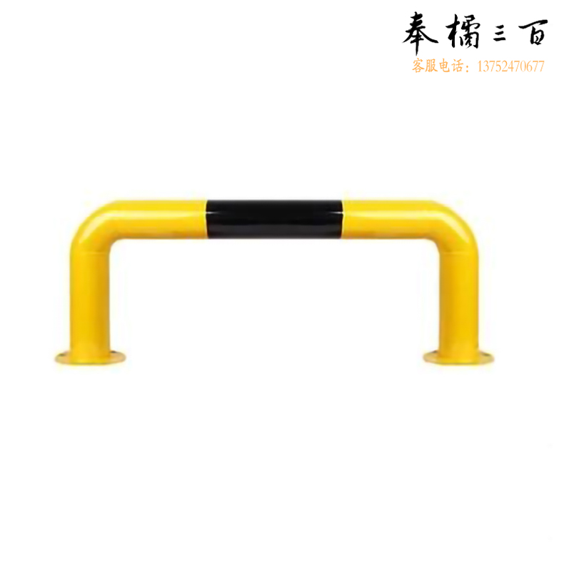 1500×φ76×500mm 管径2mm 车位栏杆防撞隔离护栏围栏