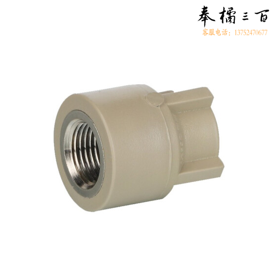 联塑  PPR内丝接头 20*1/2 内牙直通 内丝直接头