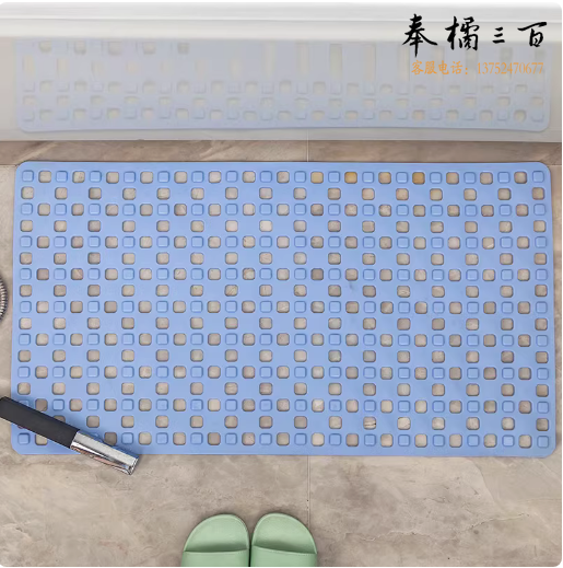 脚垫卫生间地垫 浴室地垫  镂空地垫 79*43cm  货号：LJ