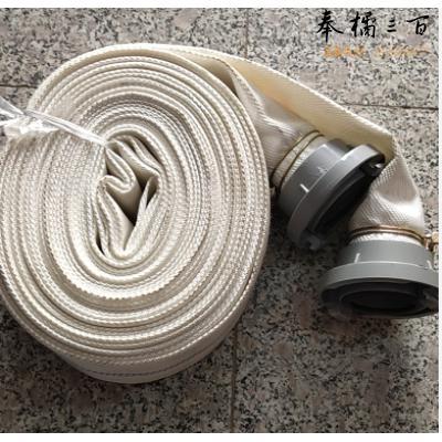 消防水带帆布水带4寸 20米 10-100-20 带接头