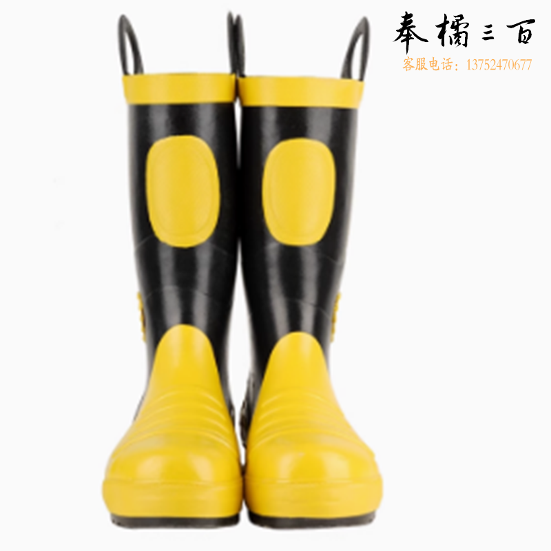 消防鞋消防作训靴 消防防护灭火防护靴 02消防靴抢险救援靴