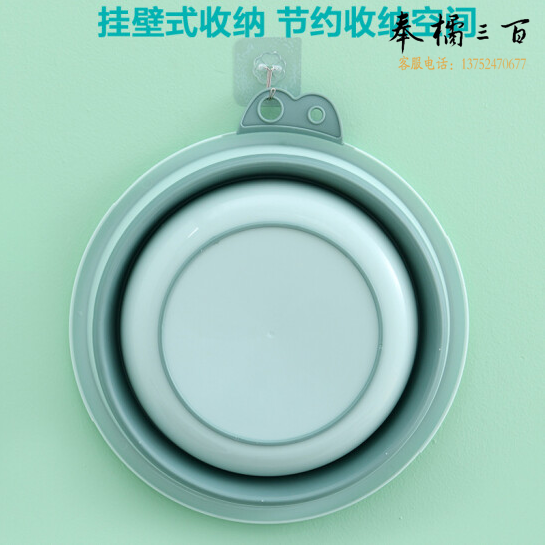 可洗脸盆 家用便携式学生宿舍洗衣盆塑料盆  直径约35cm   货号：YC