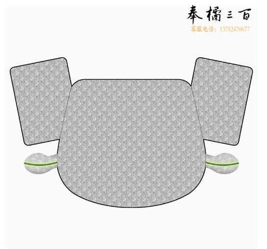 汽车遮雪衣 四季挡风带绳挡霜大车衣  42024B 货号：JC