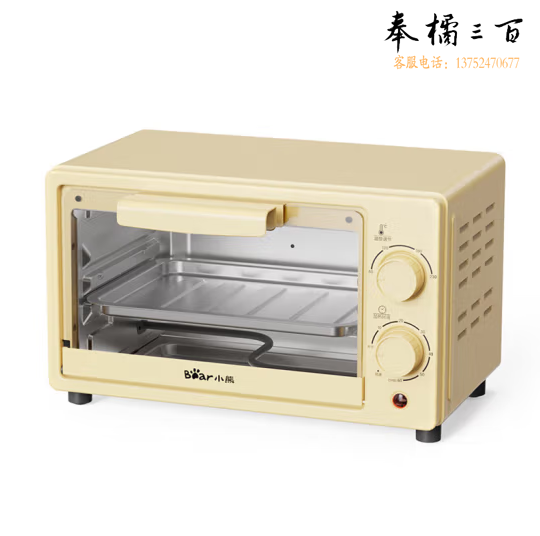 小熊（Bear）电烤箱家用 迷你多功能小型烤炉烤箱  10L DKX-F10R6