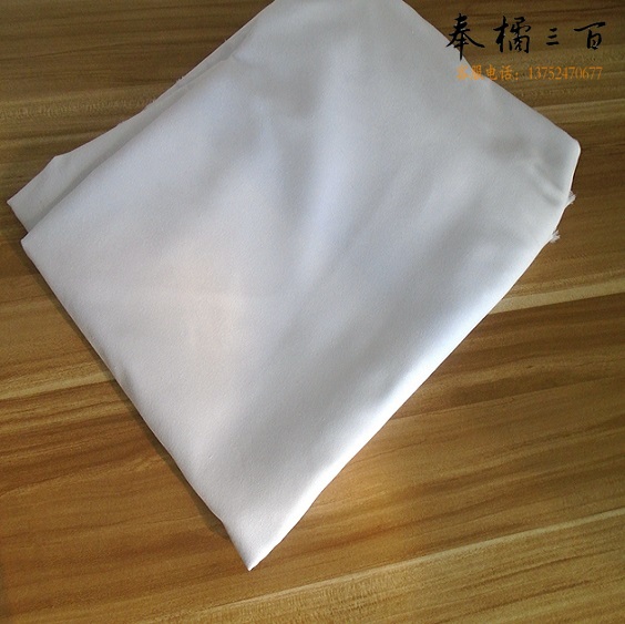 纯白色床单布料  白布 白大褂漂白布  10*1.5米