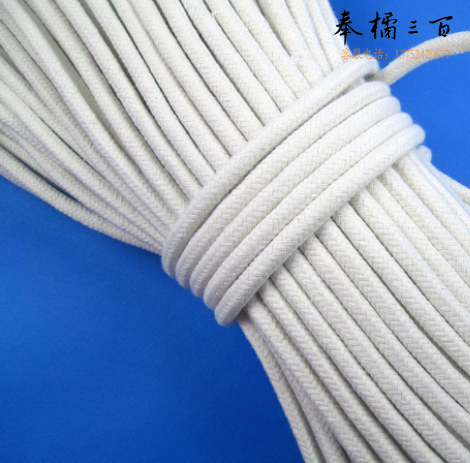 升旗绳 棉线编织绳包装绳晾衣绳  Φ6   100米/包