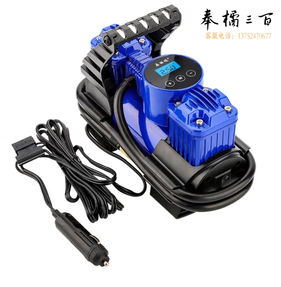 嘉西德  0377-A 双缸数显车载充气泵  货号：JC