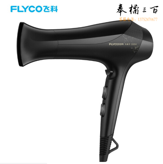 飞科(FLYCO)电吹风机家用FH6266大功率吹风筒负离子2000W