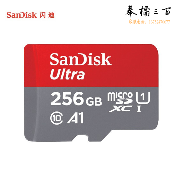 闪迪（SanDisk）256GB TF（MicroSD）存储卡 U1 C10 A1 至尊高速移动版内存卡 读速120MB/s 广泛兼容
