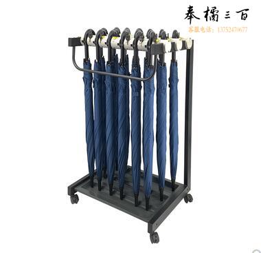 雨伞架便民挂伞架加固12头+12把23寸弯柄伞   货号：LJ