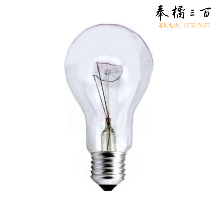 沪字 60W 螺口白炽灯泡老式普通钨丝电灯泡