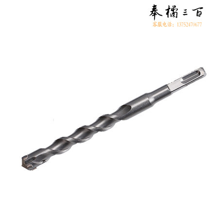 大地 10x200 方四坑电锤钻头/方柄四坑合金钻头