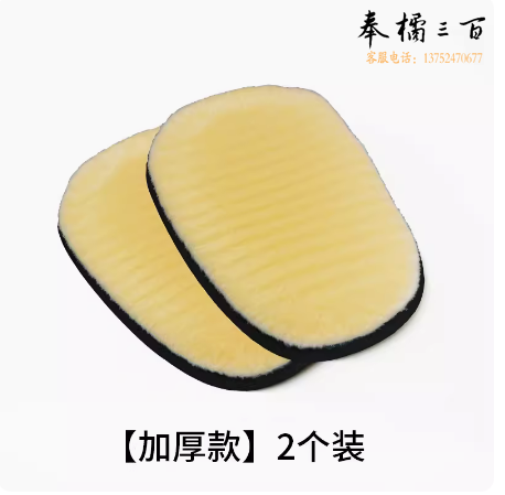 洗车手套毛绒羊毛抹布  加厚款2个  货号：JC