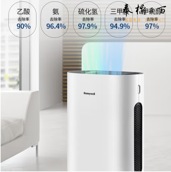 霍尼韦尔  空气净化器  除醛除霾除二手烟  KJ250F-T11WS