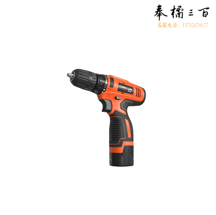 12V锂电充电电钻手电钻电动螺丝刀  双速家用手枪钻多功能