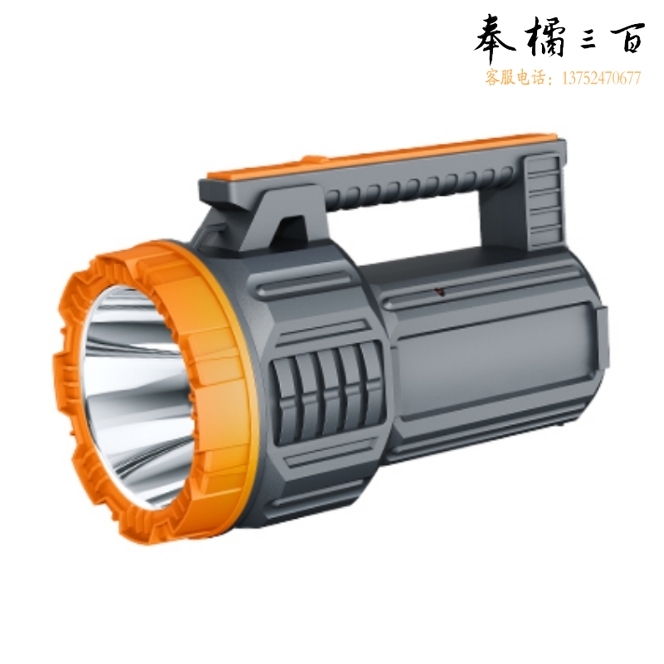 康铭手电筒强光手提灯户外探照灯KM-2701