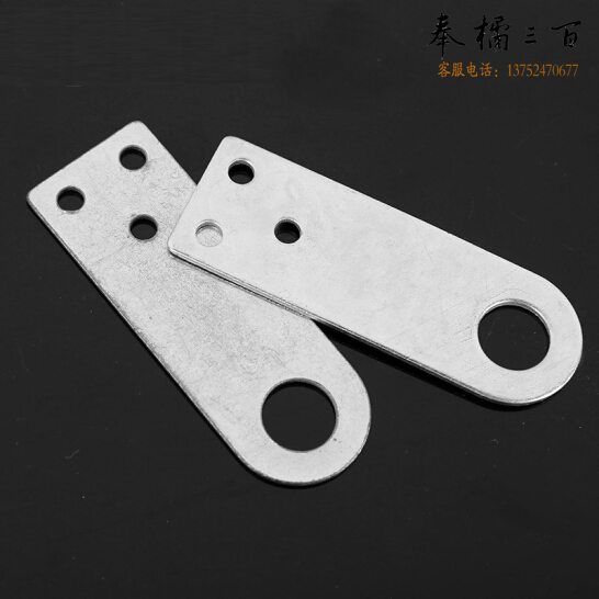 铁对扣  锁扣  门鼻  门防盗单扣   约2.7*8.5cm  2个/对  货号：YC