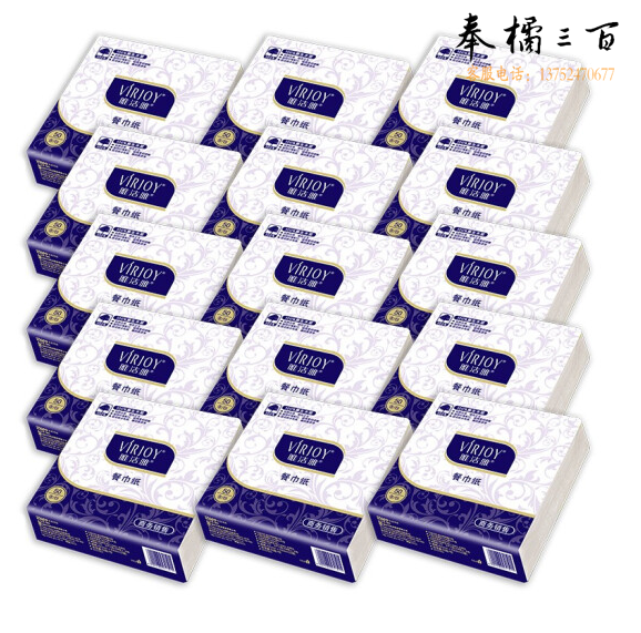 唯洁雅 双层餐巾纸50张/包*36包/箱 420mm*420mm E700A