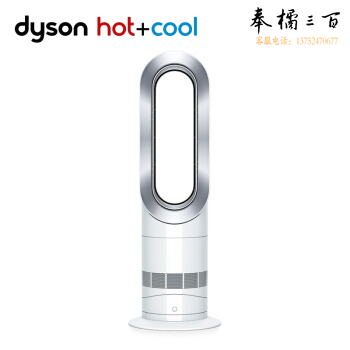 戴森（Dyson）取暖器家用/电暖器 暖气 电热 冷暖两用 无叶设计 原装进口 AM09 白银色