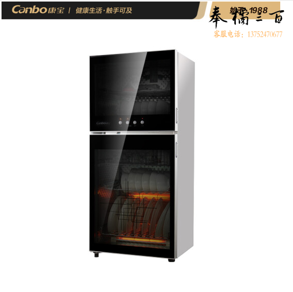 康宝（Canbo）消毒柜 家用 立式消毒碗柜 厨房消毒柜  XDZ80-YD28  80L
