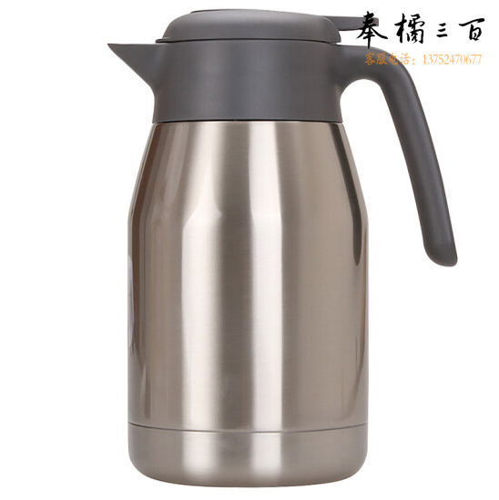 膳魔师 THS-1500 不锈钢色 1500ml保温壶家用真空不锈钢水壶保温瓶