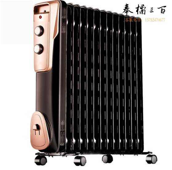 美的 电暖器 13片 NY2513-16JW 取暖器电暖气电暖器烘衣家用