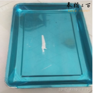 不锈钢蒸盘米饭盘  60*40*4.8cm