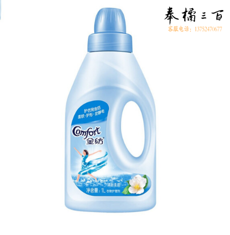 金纺柔顺剂 衣物护理剂 柔软护型防静电 清新柔顺1L