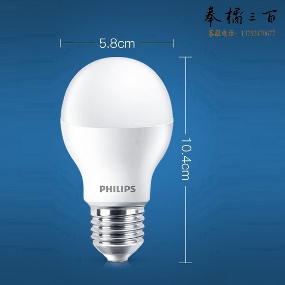 飞利浦 PHILIPS LED灯泡 9W  货号：ZF