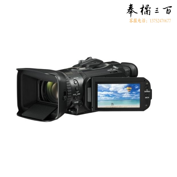 佳能（Canon）LEGRIA GX10家用高端摄像机（4K 约1340万像素 15倍光变 3.5英寸触屏 双DIGIC DV6处理器 Vlog)