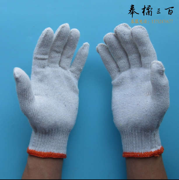 恒兴泰（HXTAI）棉纱手套  450克细纱劳保手套工地干活民工人手套12付/打