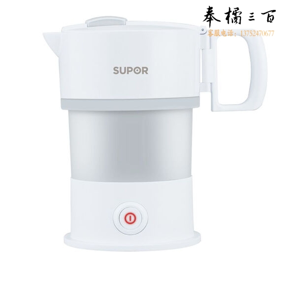 苏泊尔 （SUPOR） SW-06S01A 电热水壶 食品级硅胶 实时温显 0.6L水壶