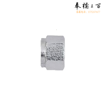 沅亨JPE不锈钢管用接头卡套螺母BS6-N4