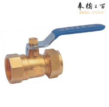  皇冠（CROWN)中型铝塑管铜球阀内牙 1620xDN20F