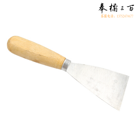 金飞 ( JINFEI ) 木柄寸 木柄油灰刀/批墙腻子刀/清洁填缝铲