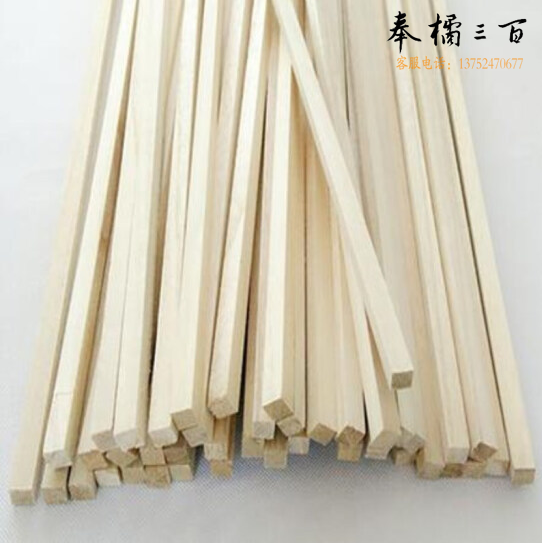 桐木条 小木条细木条 6*6mm 长40CM 10根/组