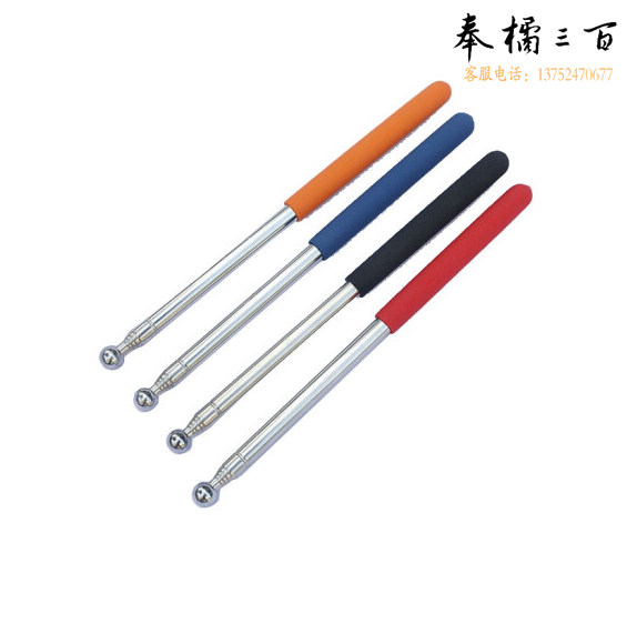 教鞭 导游旗杆  可伸缩 伸缩旗杆 (颜色随机)