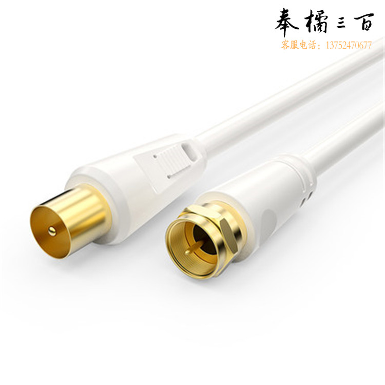 秋叶原 双头电视线 Q325L-10(米) 双头电视线