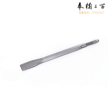 大地（DADI）14*250 扁 方四坑钢凿电锤镐尖镐钎凿子  扁头