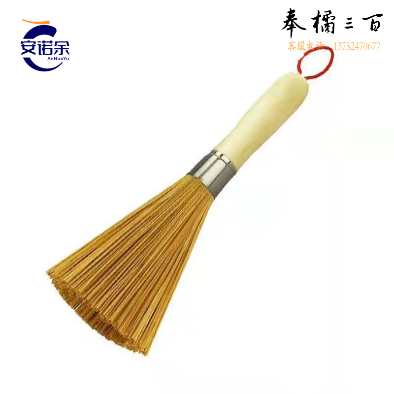 竹锅刷 洗锅竹刷 把刷  洗锅刷子 长木柄竹子刷  25cm其他厨房用具