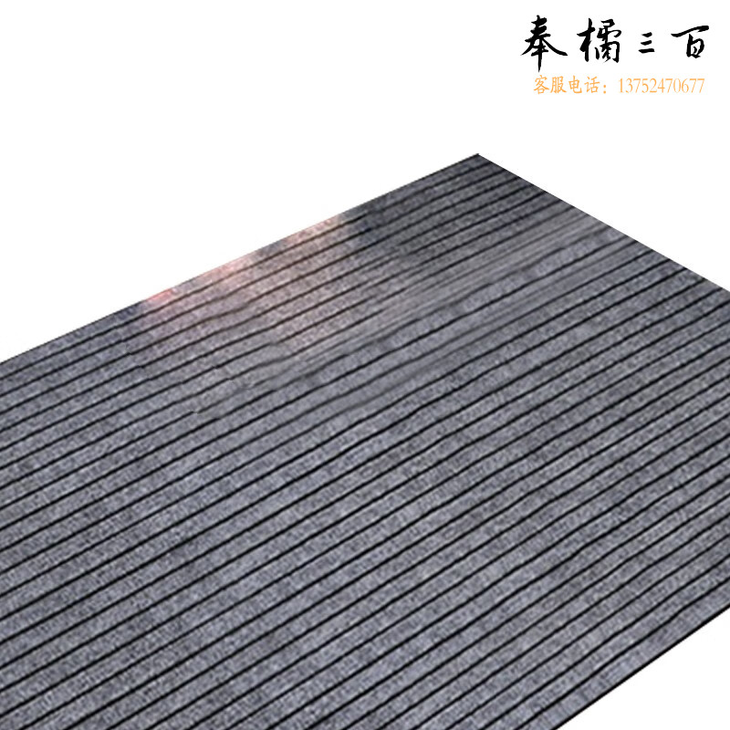 捷诺立(JNL)N41774 厨房地垫防滑防油家用吸水长条耐脏进门门垫脚垫地毯裁剪满铺灰色 40*60CM(3片装) 其它规格咨询客服五金附件
