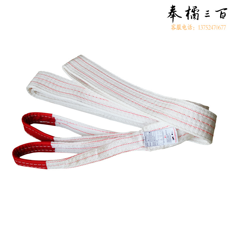 捷诺立(JNL) 起重吊带圆环工业吊装带白色扁平10T*6M N46164   （1T-10T 长度1-10米）规格齐全，购买其它型号咨询客服五金附件