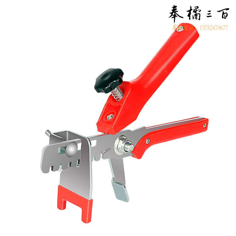 捷诺立(JNL) N13088 瓷砖找平器调平器装修神器地砖卡子定位器底座楔子钳子地砖调整器推紧钳 1只/盒五金附件