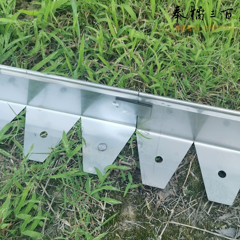 捷诺立(JNL) 不锈钢园林绿化草石隔离带花园挡土板分隔条弧形草坪收边条 高3cm*宽3cm厚0.5mm304不锈钢 71773 其它规格咨询客服五金附件