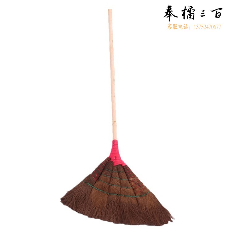 捷诺立(JNL)N51558优质棕毛扫把 纯手工老式加厚棕扫帚工厂车间用家用扫院子【加厚棕扫把】 其它规格咨询客服五金附件