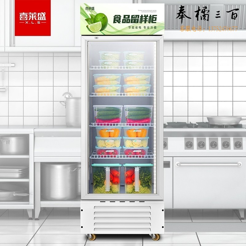 喜莱盛 XF-270 喜莱盛 XF-270  冷藏展示柜 食品留样柜冷藏展示柜学校幼儿园公司食堂用