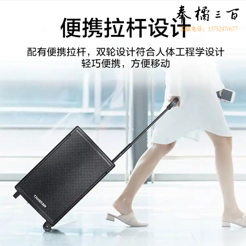 得胜（TAKSTAR） WDA-900L 广场舞音响 拉杆音箱 户外便携式音响 大功率音响