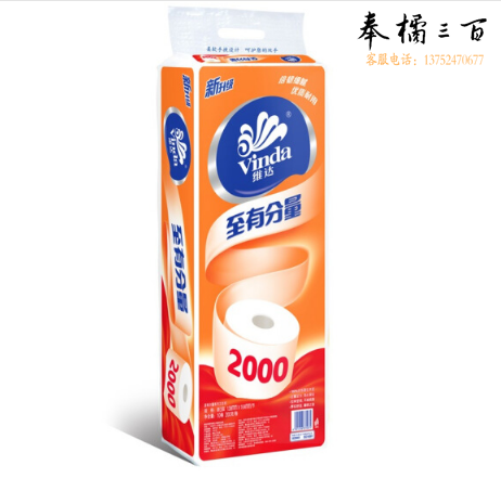 维达 V4078 至有分量200克三层卫生纸10卷/提 6提/箱
