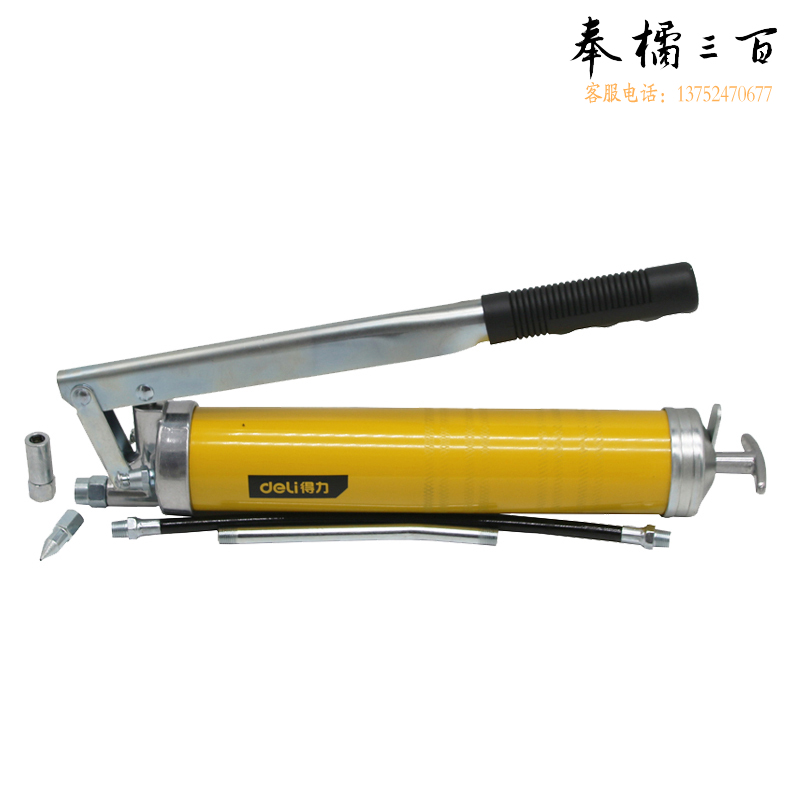得力（deli）手动注油枪 黄油枪 400CC DL2602A